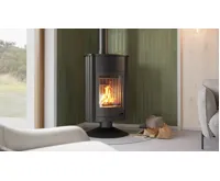 HS Flamingo Krbová kamna MASTERFLAMME ® Grande II, černá (33)