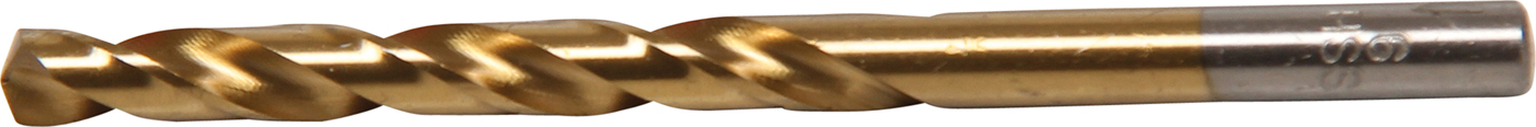 Bgs vrták spirálový,  hss-g, s titanovým povrchem , 6.0 mm