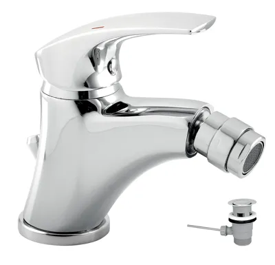 NOVASERVIS Bidetová baterie s výpustí Metalia 57 chrom - 57011,0