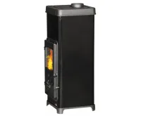 PLAMEN PLAMEN Litinová krbová kamna DORA 10 N - černá (1)