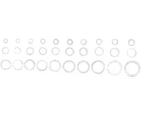 BGS Podložky těsnící hliníkové,300 kusů sada (1)