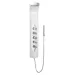 POLYSAN MOLA termostatický sprchový panel rohový 210x1300mm, bílá