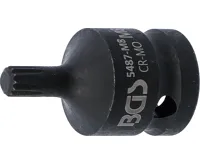 BGS Hlavice nástrčná silová, 12,5 mm (1/2"), vnitřní tisícihran (pro XZN) M8 BGS Hlavice nástrčná silová, 12,5 mm (1/2"), vnitřní tisícihran (pro XZN) M8