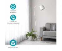 TUYA / SmartLife Nástěnný vypínač pro rolety, žaluzie, Smart Zigbee WIFIWC10WT, sklo, bílá (8)