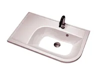 RAVAK Umyvadlo Praktik U L white s otvory