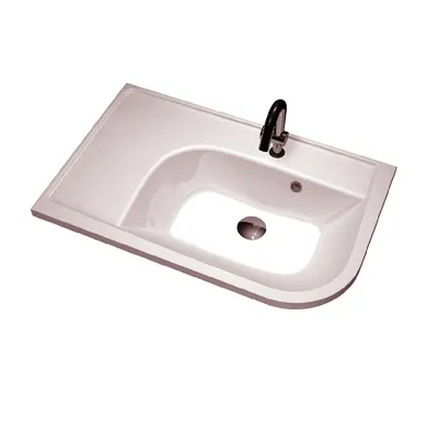 RAVAK Umyvadlo Praktik U L white s otvory