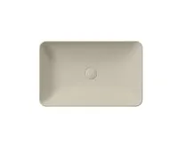 GSI NUBES keramické umyvadlo na desku 60x38cm, creta mat (1)
