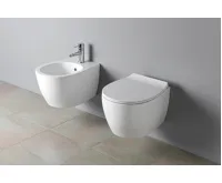 ISVEA SENTIMENTI závěsná WC mísa, Rimless, 36x51cm, bílá (6)