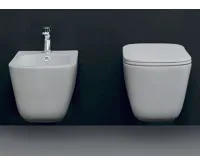 KERASAN TRIBECA závěsná WC mísa, Rimless, 35x54cm, bílá (7)