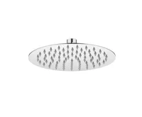 Talířová sprcha horní, Slim, kulatá, ø 200 mm, s kloubem, nerez (1)