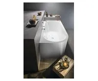 POLYSAN VIVA R MONOLITH asymetrická vana 180x75x60cm, bílá (1)