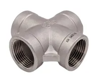 Nerez kříž - DN 8 - 1/4" - AISI 316 Nerez kříž - DN 8 - 1/4" - AISI 316