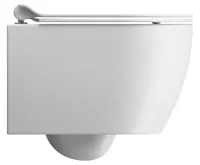 GSI PURA SHORT závěsná WC mísa, Swirlflush, 35x46cm, bílá dual-mat (3)