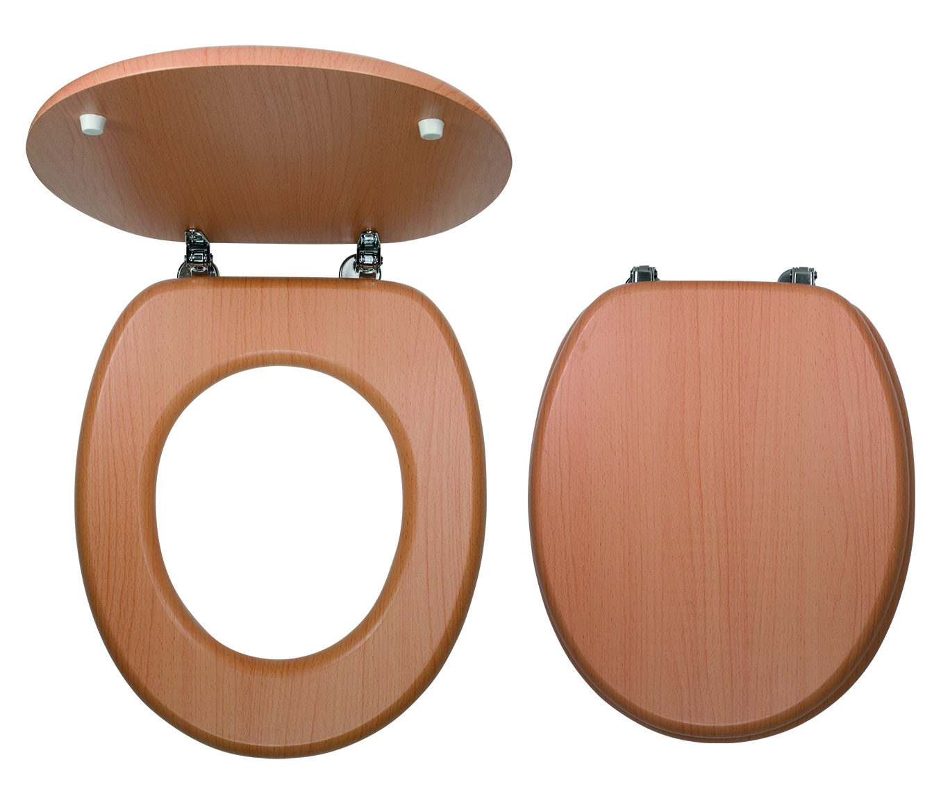 Novaservis sedátko dýhované buk mdf - wc/buk
