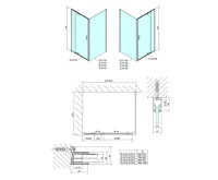 POLYSAN EASY obdélníkový sprchový kout pivot dveře 800-900x1000mm L/P varianta (8)