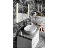 SAPHO INTEGRA zápustná galerka s LED osvětlením, 85x70cm (3)