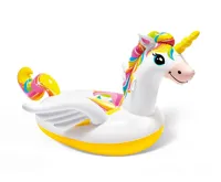 Intex 57561 Nafukovací jednorožec s úchyty 198 x 140 x 102 cm Intex 57561 Nafukovací jednorožec s úchyty 198 x 140 x 102 cm