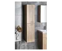 AQUALINE ZOJA/KERAMIA FRESH skříňka vysoká 30x140x20cm, dub platin (1)