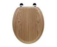 AQUALINE AQUALINE WC sedátko, dub (1)