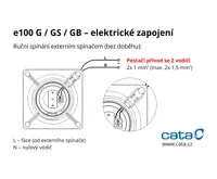 CATA ventilátor e100 GS sklo stříbrný (4)