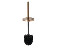 SAPHO X-ROUND COPPER WC štětka na postavení, měď mat (3)