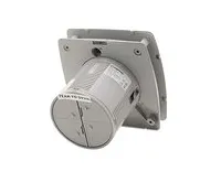 SAPHO LEX koupelnový ventilátor axiální s časovačem, 15W, potrubí 100mm, nerez mat (1)