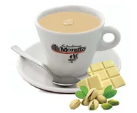 Horká čokoláda Moretto - Bílá s pistácií 30g (1)