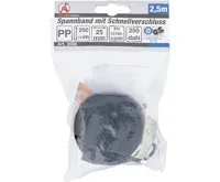 BGS Pás upínací 25 mm x 2,5 m, zavazadlový (2)