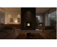 HS Flamingo Krbová vložka AQUAFLAM ® PANORAMA 7 s výměníkem a manuální regulací (27)