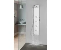 POLYSAN SPIRIT ROUND termostatický sprchový panel 250x1550mm, bílá (5)