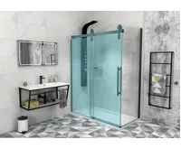 GELCO VOLCANO BLACK boční stěna 900 mm, čiré sklo GELCO VOLCANO BLACK boční stěna 900 mm, čiré sklo