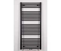 Koupelnový radiátor Thermal KD-SP 750/1850 středové připojení - černý mat (9)