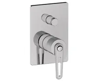 SAPHO BEBÉ podomítková sprchová baterie, 2 výstupy, chrom SAPHO BEBÉ podomítková sprchová baterie, 2 výstupy, chrom