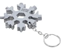 BGS Multifunkční nástroj, sněhová vločka, 18 v 1, nerezová ocel (5)