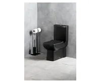 CREAVIT LARA WC kombi, spodní/zadní odpad, černá mat (1)