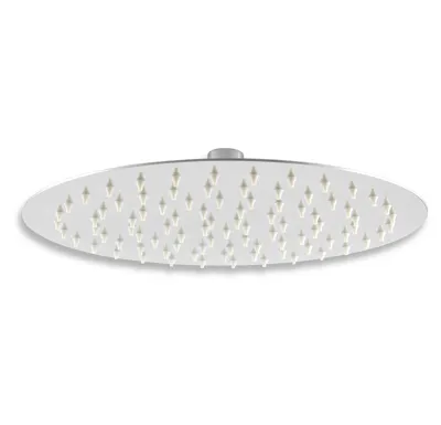 NOVASERVIS Pevná sprcha průměr 250 mm FLOW nerez - RUP/250,4