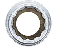 BGS Hlavice nástrčná 1/2" 13 mm, 12ti hranná, prodloužená (1)