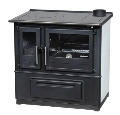 PLAMEN PLAMEN Sporák na tuhá paliva SLAVONAC N - P bílý