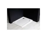 GELCO SARA sprchová vanička z litého mramoru, obdélník 90x80cm, bílá (1)