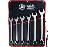 BGS Klíče očkoploché,  XXL, 34 - 50 mm, 6 dílná sada