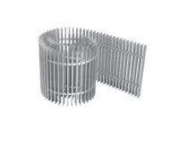 BOKI PML mřížka 280mm /1750mm Dural - přírodní hliník