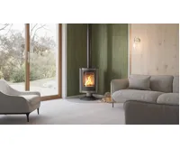 HS Flamingo Krbová kamna MASTERFLAMME ® Piccolo II, šedá (21)