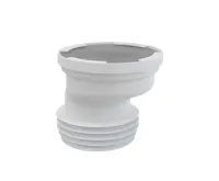 ALCAPLAST Dopojení k volně stojícímu WC, excentrické 20 mm, 110 mm, délka 125 mm, PP, bílé A991-20 ALCAPLAST Dopojení k volně stojícímu WC, excentrické 20 mm, 110 mm, délka 125 mm, PP, bílé A991-20