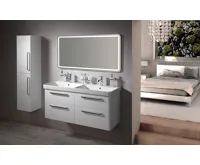 SAPHO THALIE 120 keramické dvojumyvadlo nábytkové 120x46cm, bílá (6)