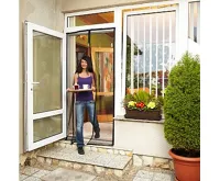 HomeLife Dveřní síť proti hmyzu 210 x 100 cm