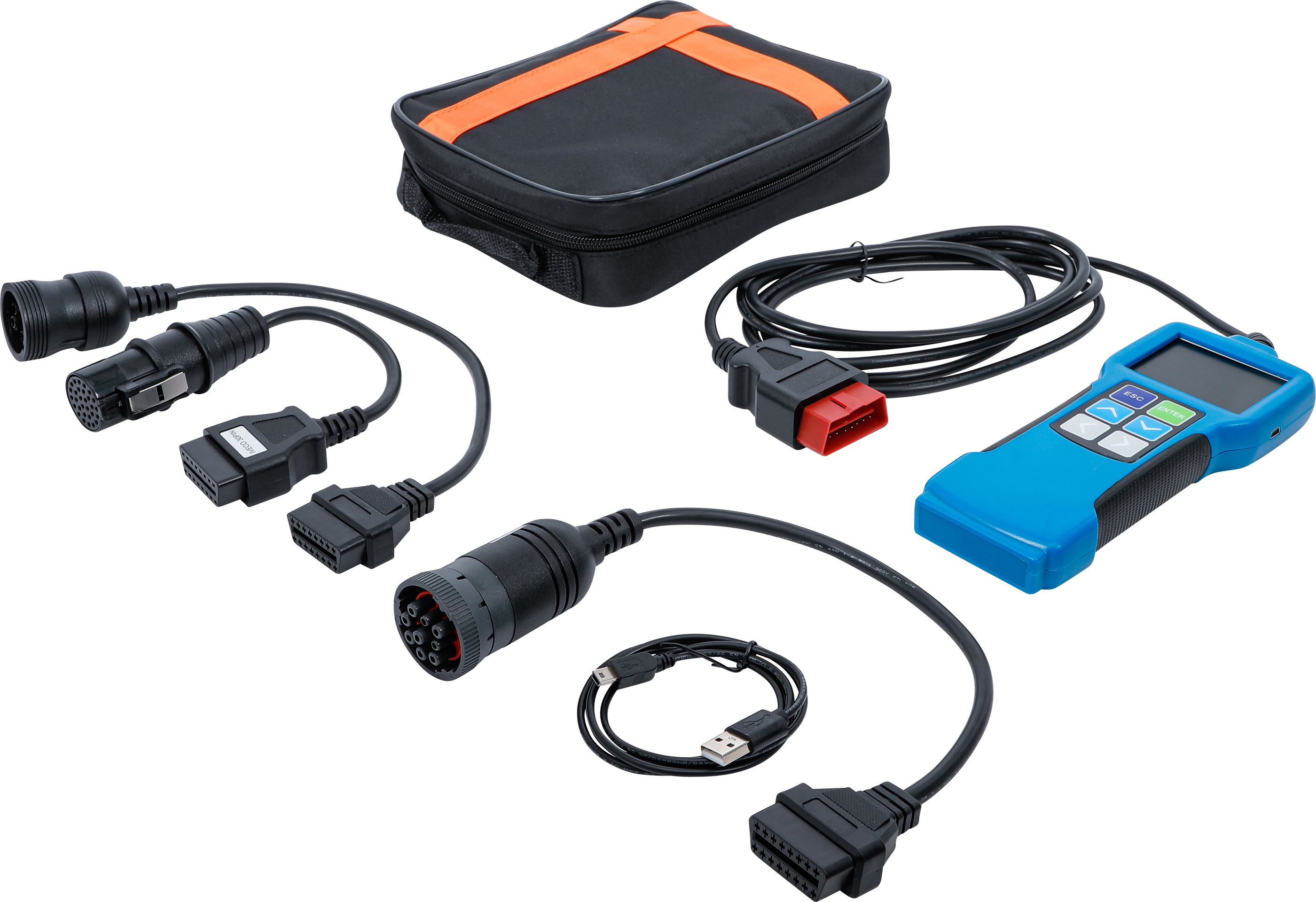 Bgs přístroj pro diagnostiku chyb obd 2 (eobd) ,  pro nákladní vozidla - bgs 74273
