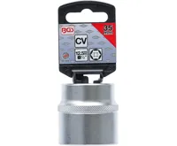 BGS Hlavice nástrčná šestihranná, 12,5 mm (1/2"), 35 mm (2)