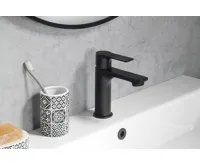 SAPHO PAX stojánková umyvadlová baterie, černá mat (5)