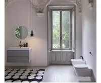 GSI NUBES závěsná WC mísa, Swirlflush, 35x55cm, bílá ExtraGlaze (6)