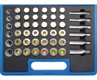 BGS Sada pro opravu závitů olejových van, sada 114 dílů BGS Sada pro opravu závitů olejových van, sada 114 dílů